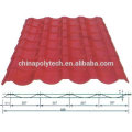 PVC-Dachziegel-Verdrängungs-Linie / PVC-Plastikdachplatte der hohen Qualität, die Maschine herstellt